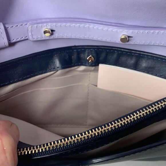 Kate Spade Spademals Smitten Kitten leather chain crossbody bag NWT - Picture 8 of 11